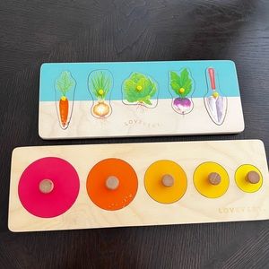 Bundle of 2 Love every toy matching puzzles